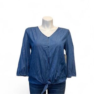 💜St. John’s Bay Blue Top